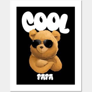 Fathers day cool papa Posters and Art